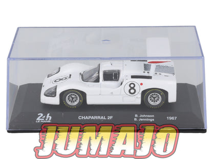 24H231 Voiture 1/43 IXO 24 Heures Mans CHAPARRAL 2F 1967 B.Johnson #8