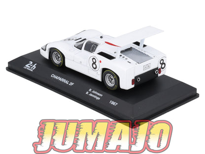 24H231 Voiture 1/43 IXO 24 Heures Mans CHAPARRAL 2F 1967 B.Johnson #8