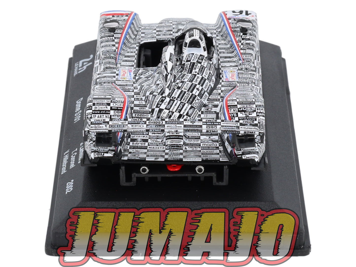 24H232 Voiture 1/43 IXO 24 Heures Mans DOME S101 2002 J.Lammers #16