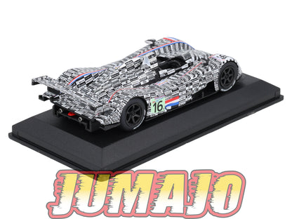 24H232 Voiture 1/43 IXO 24 Heures Mans DOME S101 2002 J.Lammers #16
