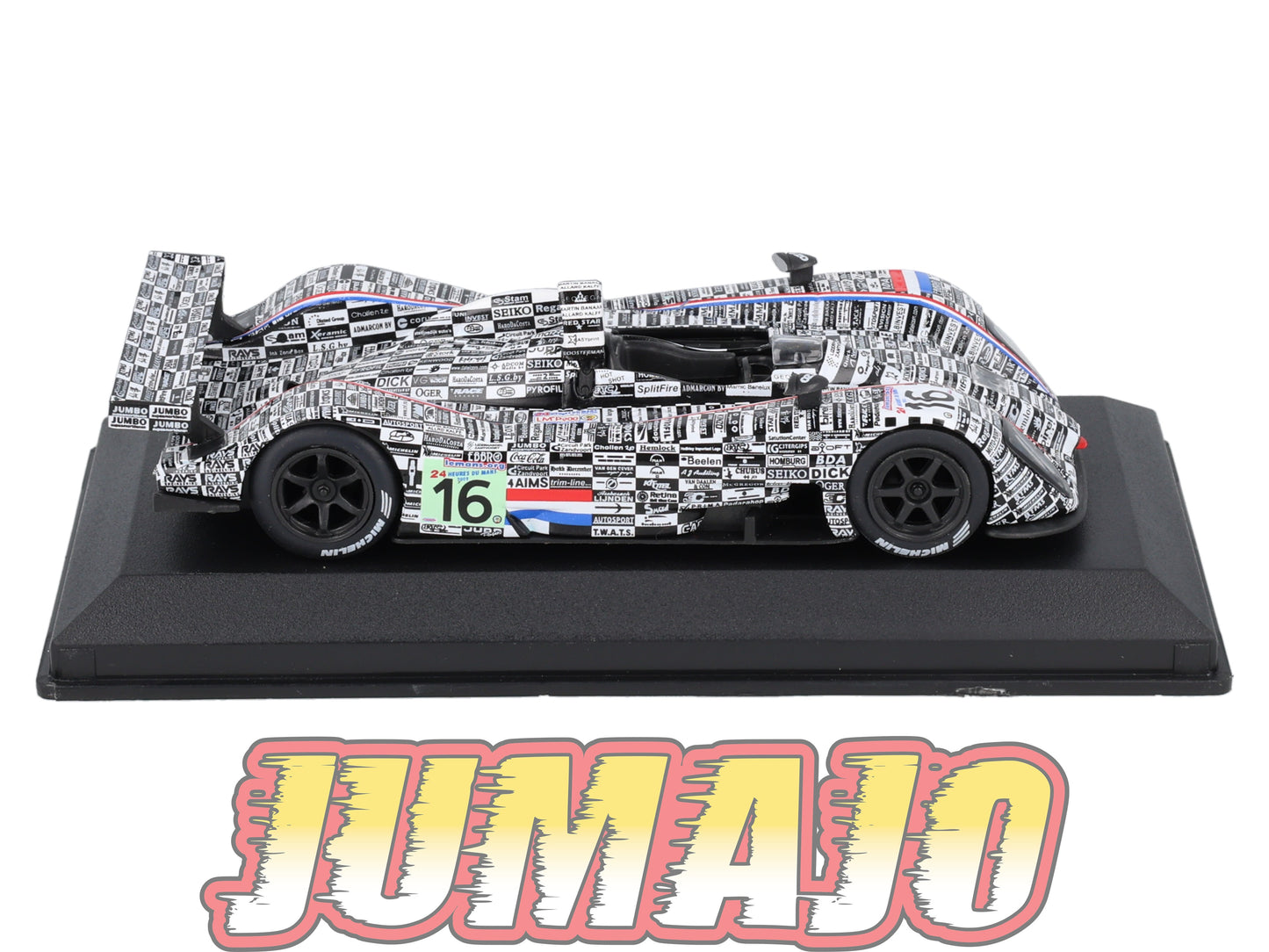24H232 Voiture 1/43 IXO 24 Heures Mans DOME S101 2002 J.Lammers #16