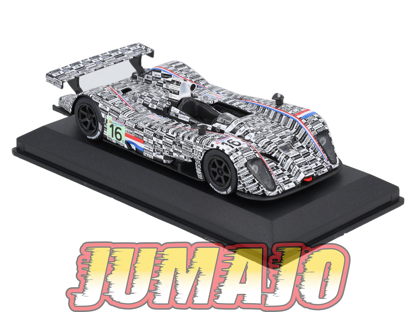 24H232 Voiture 1/43 IXO 24 Heures Mans DOME S101 2002 J.Lammers #16