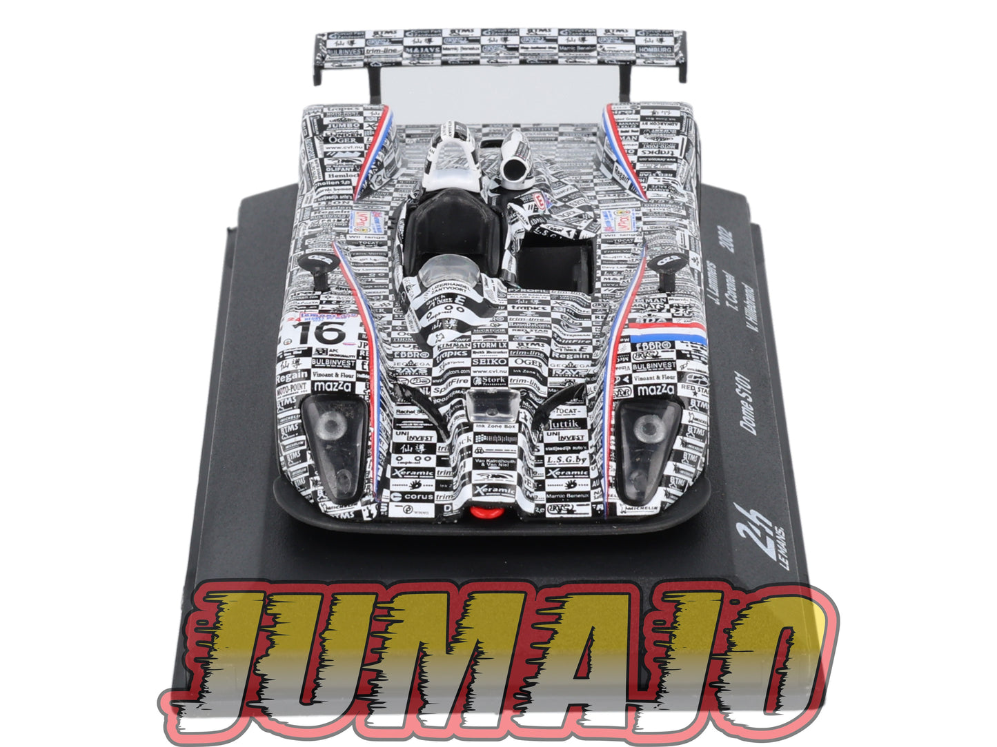 24H232 Voiture 1/43 IXO 24 Heures Mans DOME S101 2002 J.Lammers #16