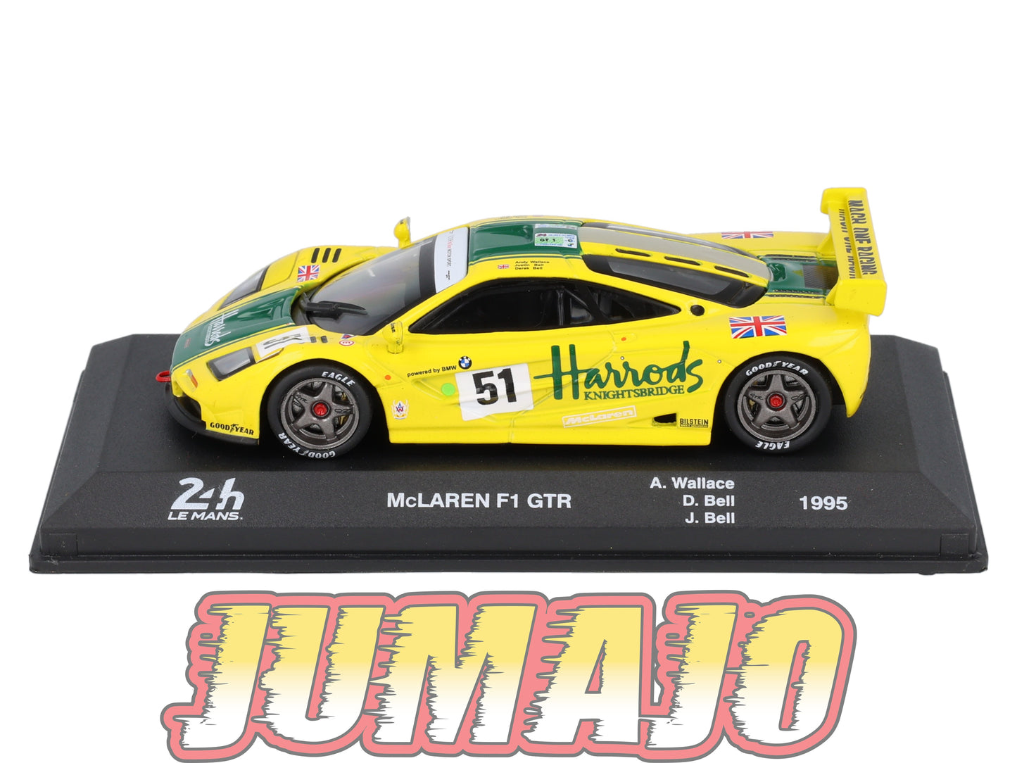 24H236 1/43 CENTAURIA 24 Heures Mans : McLAREN F1 GTR #51 1995A.Wallace