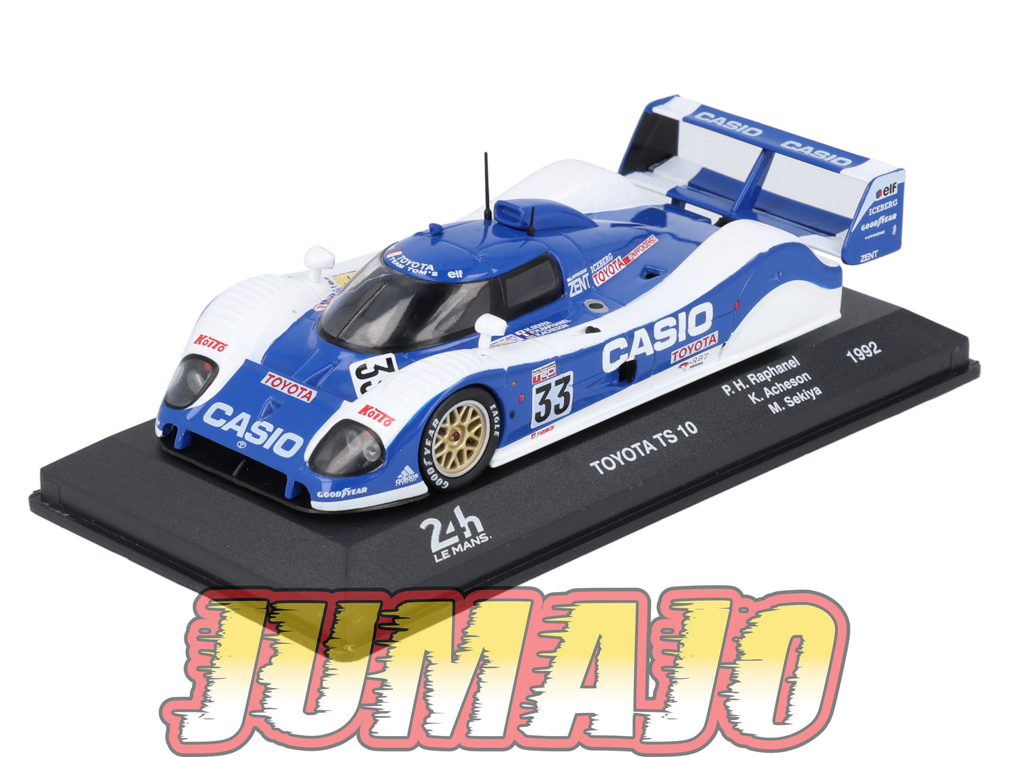 24H238 1/43 CENTAURIA 24 Heures Mans : TOYOTA TS 10 #33 1992 M.Sekiya