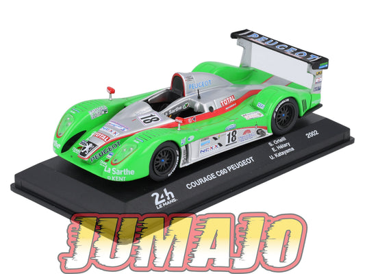 24H246 1/43 CENTAURIA 24 Heures Mans : PEUGEOT Courage C60 #18 2002 S.Ortelli