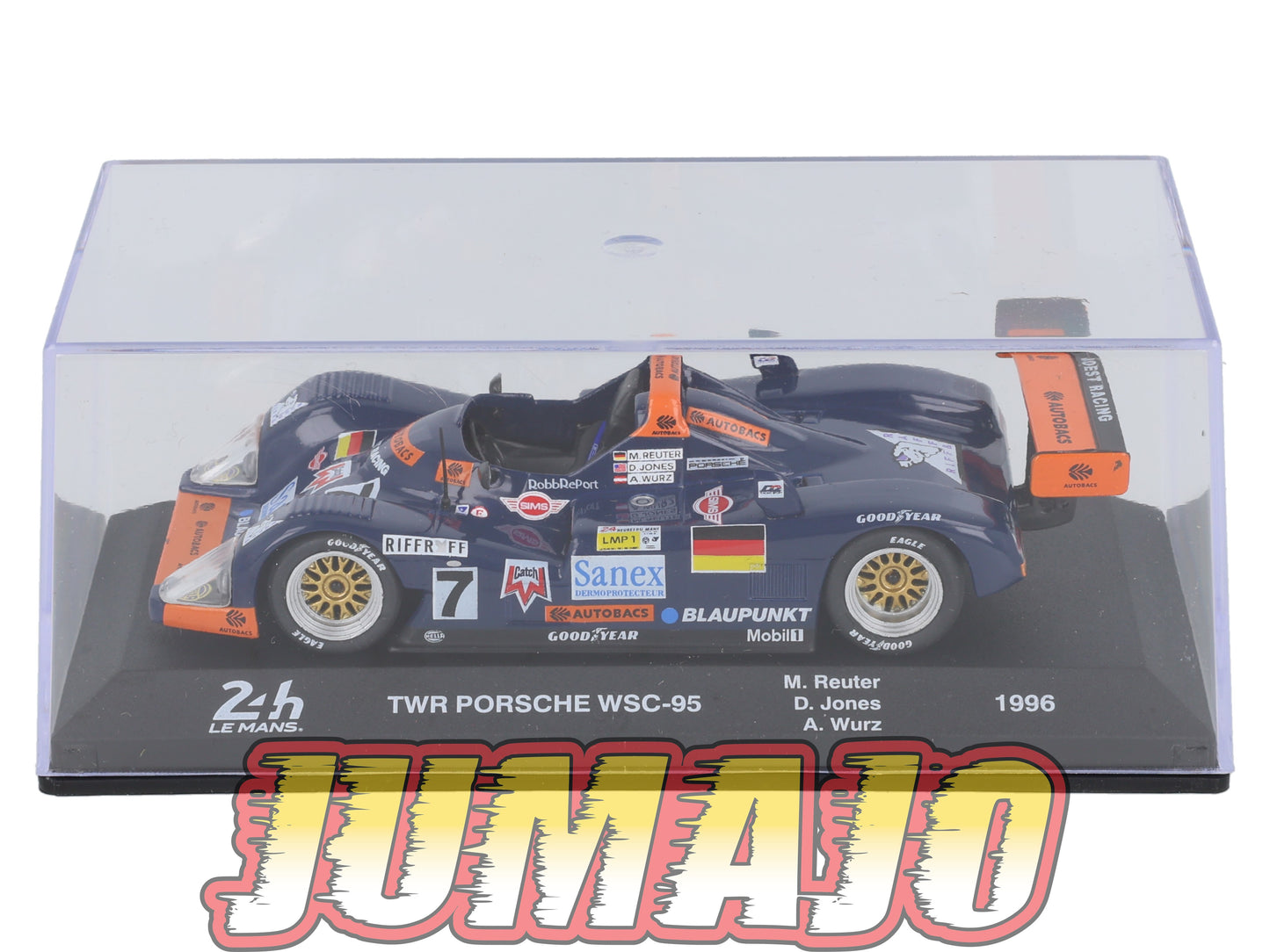 24H253 1/43 CENTAURIA 24 Heures Mans : PORSCHE TWR WSC-95 #7 Winner 1st 1996