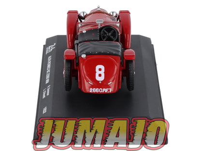 24H265 Voiture 1/43 IXO 24 Heures Mans ALFA ROMEO 8C 2300 MM Winner 1932 #8 R.Sommer