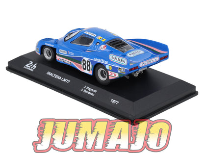 24H266 Voiture 1/43 IXO 24 Heures Mans INALTERA LM77 1977 J.Ragnotti #88