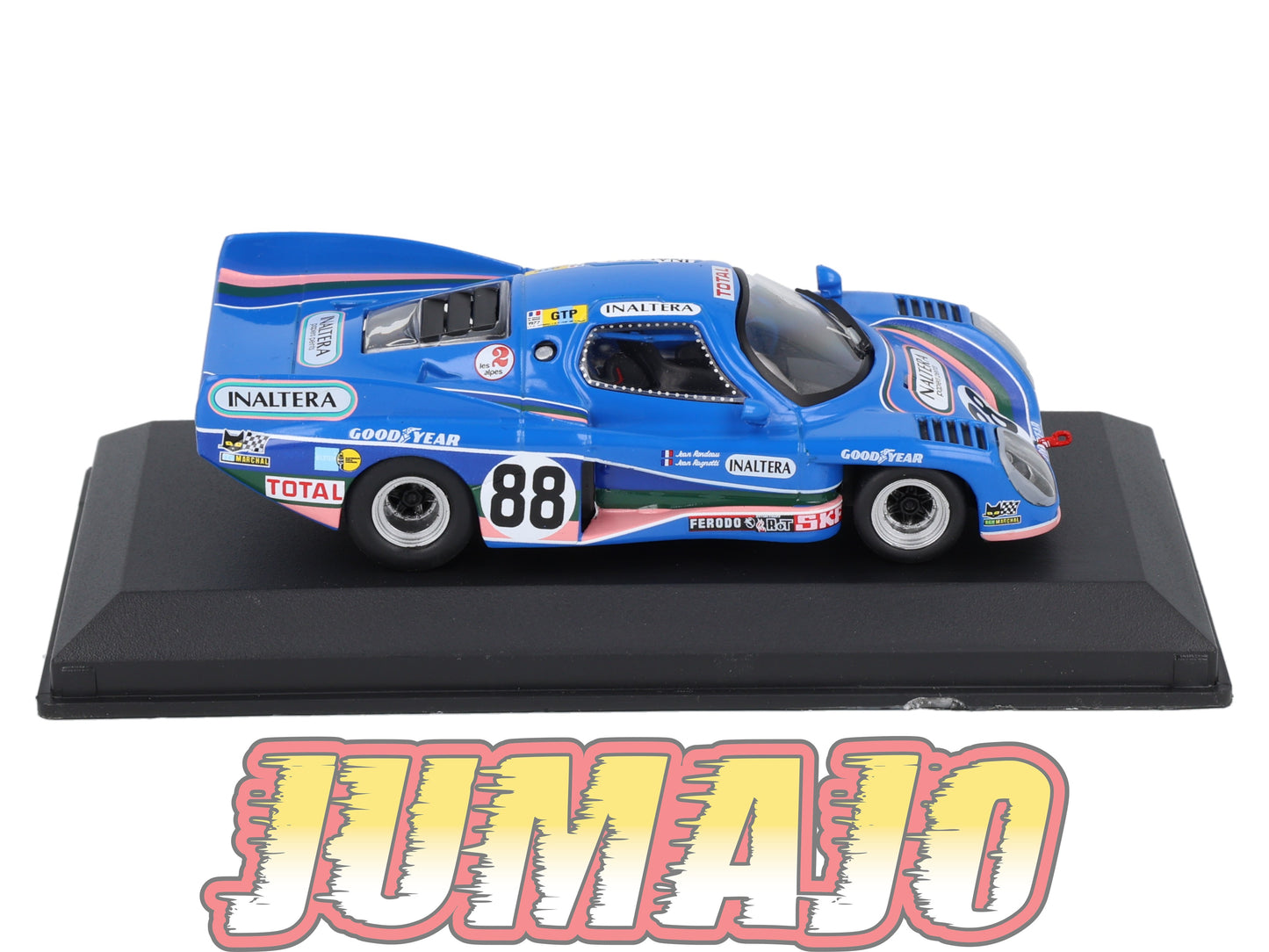 24H266 Voiture 1/43 IXO 24 Heures Mans INALTERA LM77 1977 J.Ragnotti #88