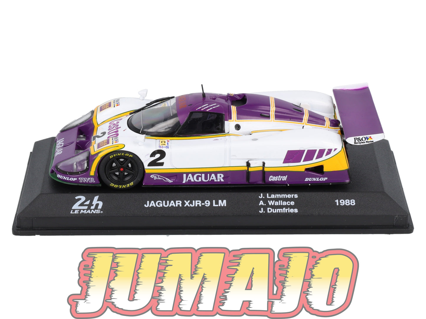 24H270 Voiture 1/43 IXO 24 Heures Mans JAGUAR XJR-9 LM Winner 1988 J.Lammers #2
