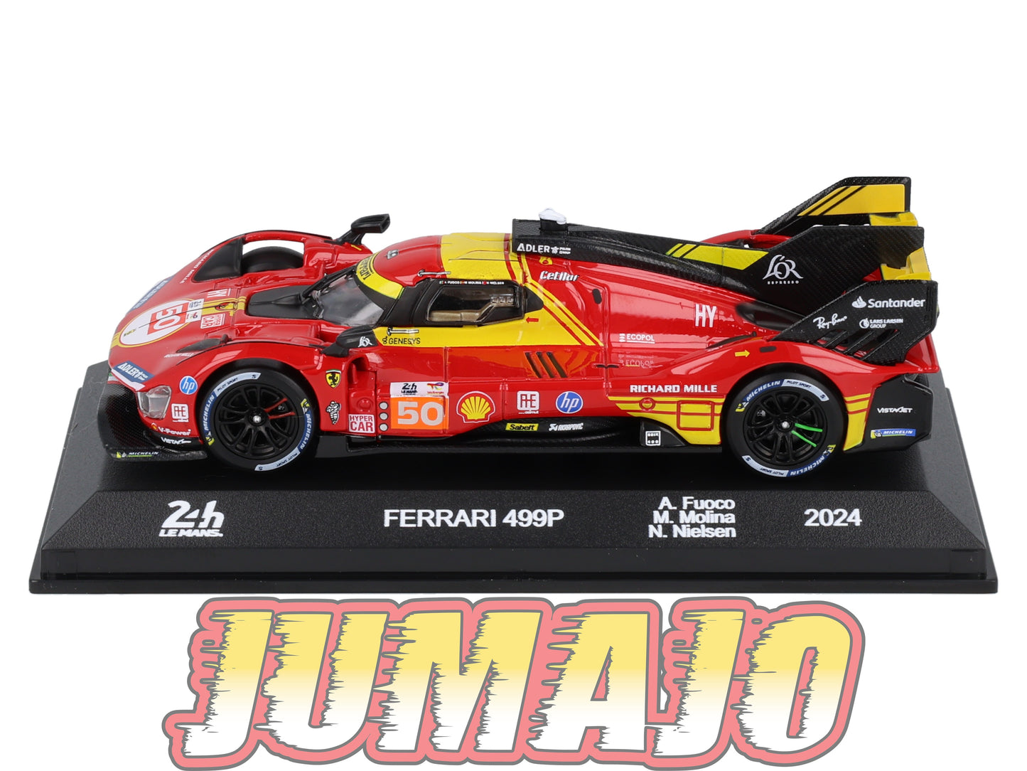 24H271 Voiture 1/43  24 Heures Mans IXO FERRARI 499P Winner 2024 #50 Fuoco