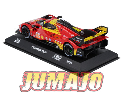 24H271 Voiture 1/43  24 Heures Mans IXO FERRARI 499P Winner 2024 #50 Fuoco