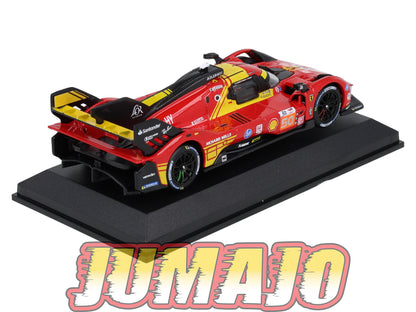 24H271 Voiture 1/43  24 Heures Mans IXO FERRARI 499P Winner 2024 #50 Fuoco
