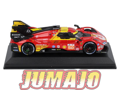 24H271 Voiture 1/43  24 Heures Mans IXO FERRARI 499P Winner 2024 #50 Fuoco