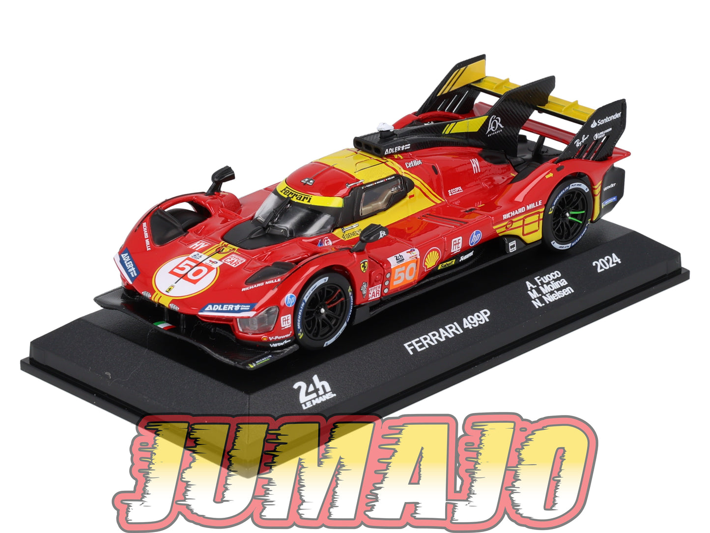 24H271 Voiture 1/43  24 Heures Mans IXO FERRARI 499P Winner 2024 #50 Fuoco