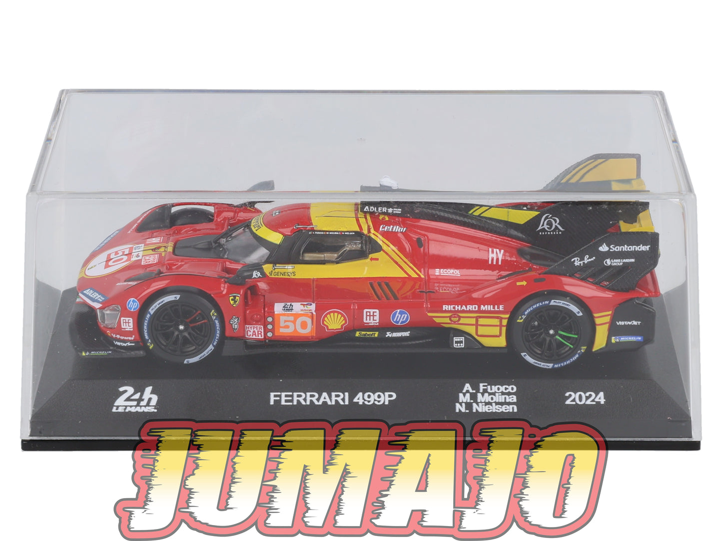 24H271 Voiture 1/43  24 Heures Mans IXO FERRARI 499P Winner 2024 #50 Fuoco