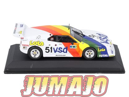 24H272 Voiture 1/43 24 Heures Mans IXO BMW M1 #51 1981 Alliot