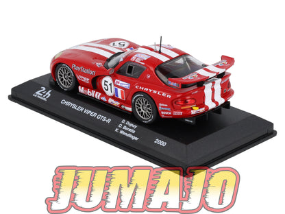 24H273 Voiture 1/43 24 Heures Mans IXO CHRYSLER Viper GTS-R #51 2000 Dupuy