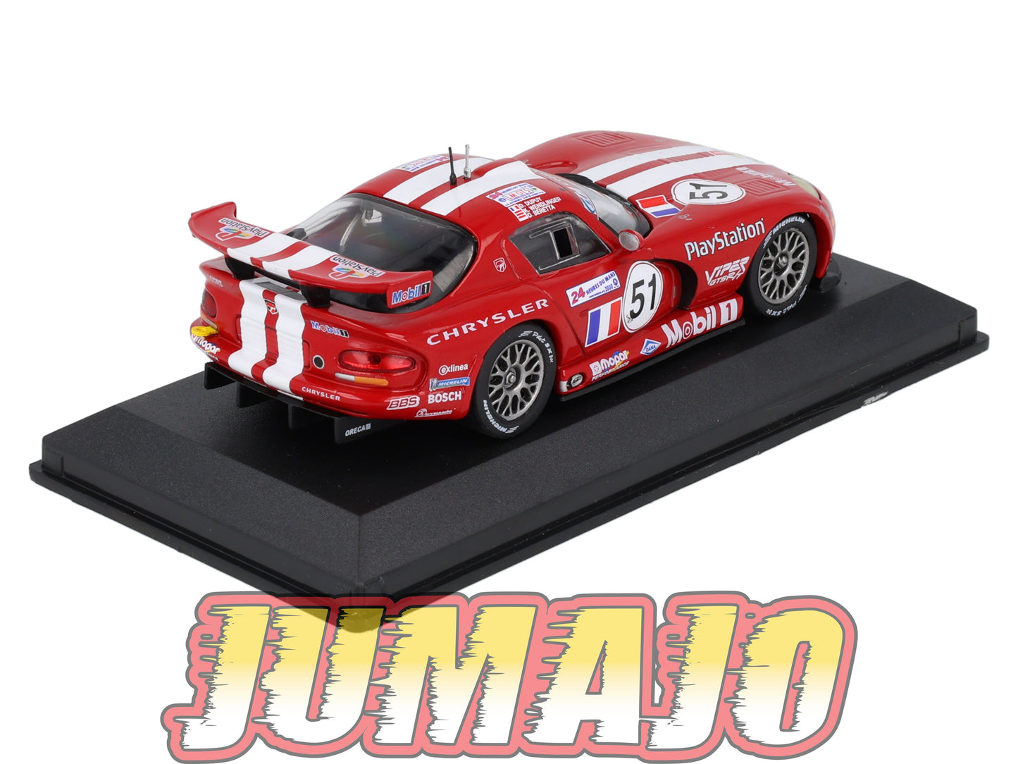 24H273 Voiture 1/43 24 Heures Mans IXO CHRYSLER Viper GTS-R #51 2000 Dupuy