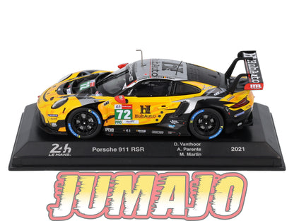 24H274 Voiture 1/43 24 Heures Mans IXO PORSCHE 911 RSR #72 2021 Vanthoor