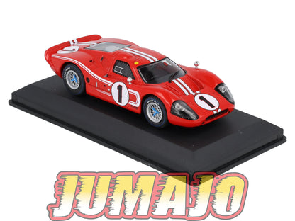 24H275 Voiture 1/43 24 Heures Mans IXO FORD GT40MK IV Winner #1 1967 Foyt