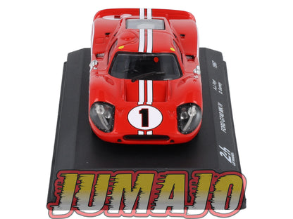 24H275 Voiture 1/43 24 Heures Mans IXO FORD GT40MK IV Winner #1 1967 Foyt