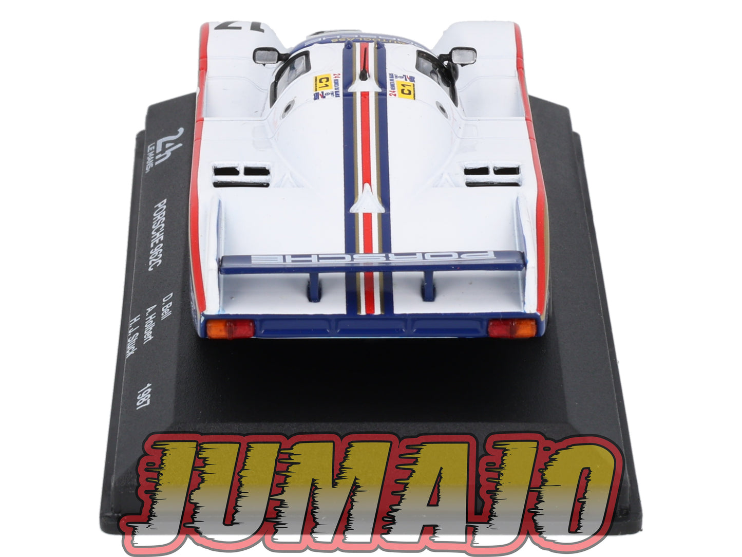 24H276 Voiture 1/43 24 Heures Mans IXO PORSCHE 962C Winner #17 1987 Bell
