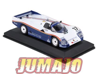 24H276 Voiture 1/43 24 Heures Mans IXO PORSCHE 962C Winner #17 1987 Bell
