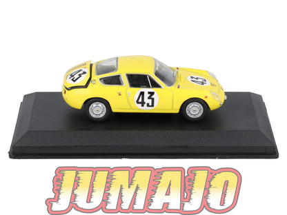 24H277 Voiture 1/43 24 Heures Mans IXO ABARTH SIMCA 1300 #43 1962 Dubois