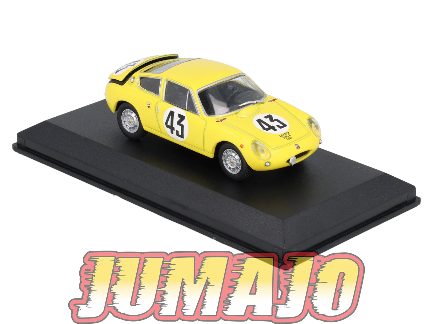 24H277 Voiture 1/43 24 Heures Mans IXO ABARTH SIMCA 1300 #43 1962 Dubois