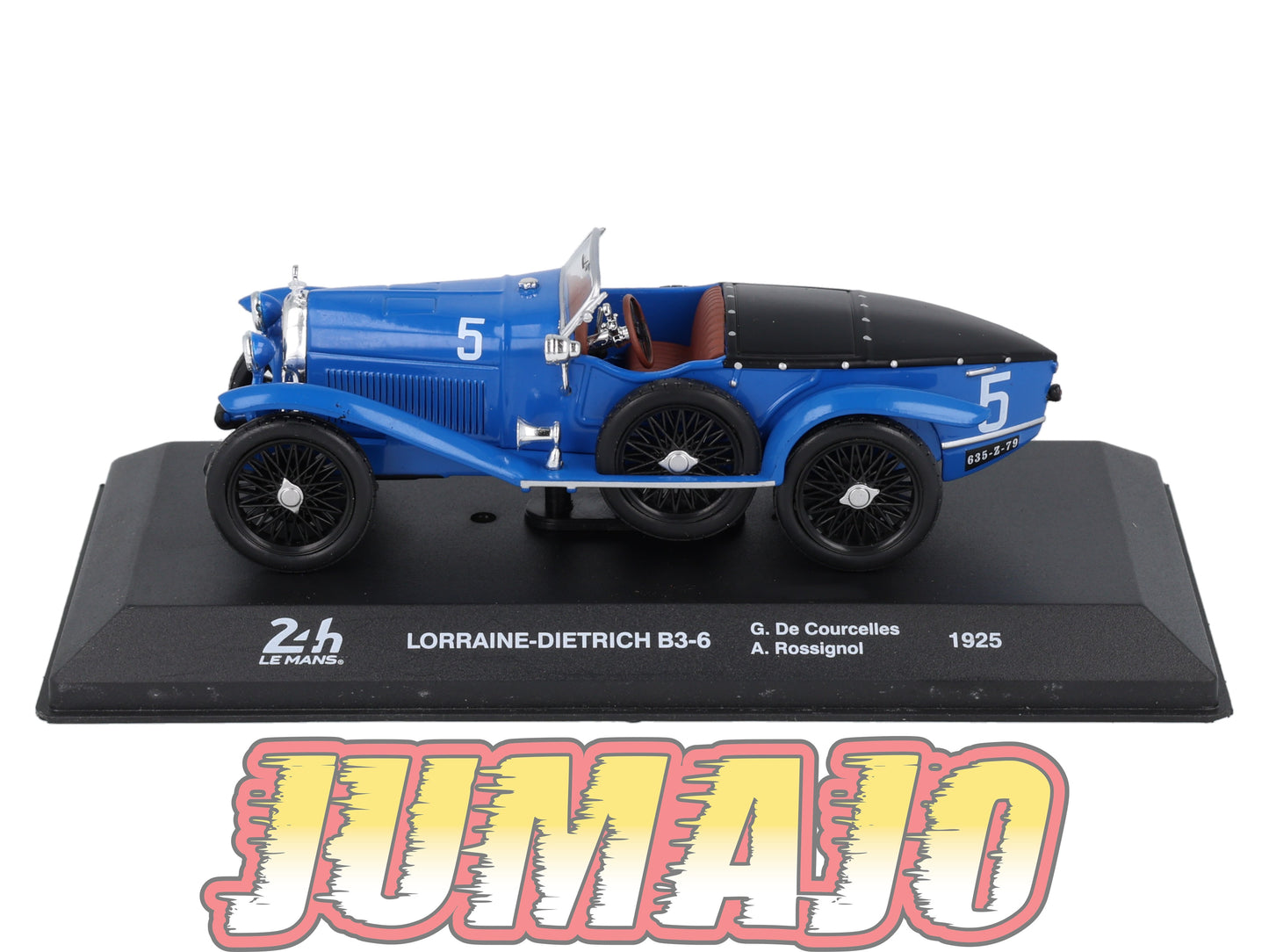 24H278 Voiture 1/43 24 Heures Mans IXO Lorraine Dietrich B3-6 Winner #5 1925 De Courcelles