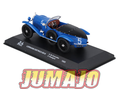 24H278 Voiture 1/43 24 Heures Mans IXO Lorraine Dietrich B3-6 Winner #5 1925 De Courcelles