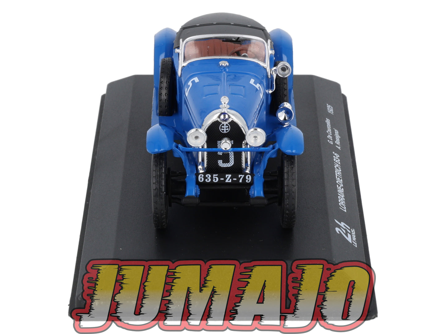 24H278 Voiture 1/43 24 Heures Mans IXO Lorraine Dietrich B3-6 Winner #5 1925 De Courcelles