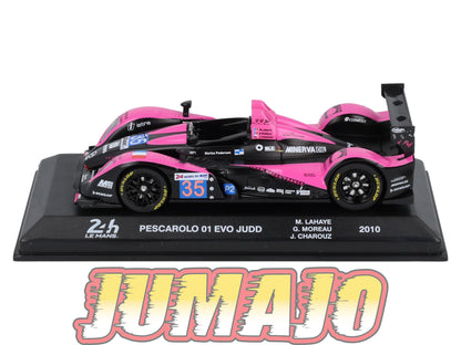 24H279 Voiture 1/43 24 Heures Mans IXO PESCAROLO 01 EVO Judd #35 2010 Lahaye