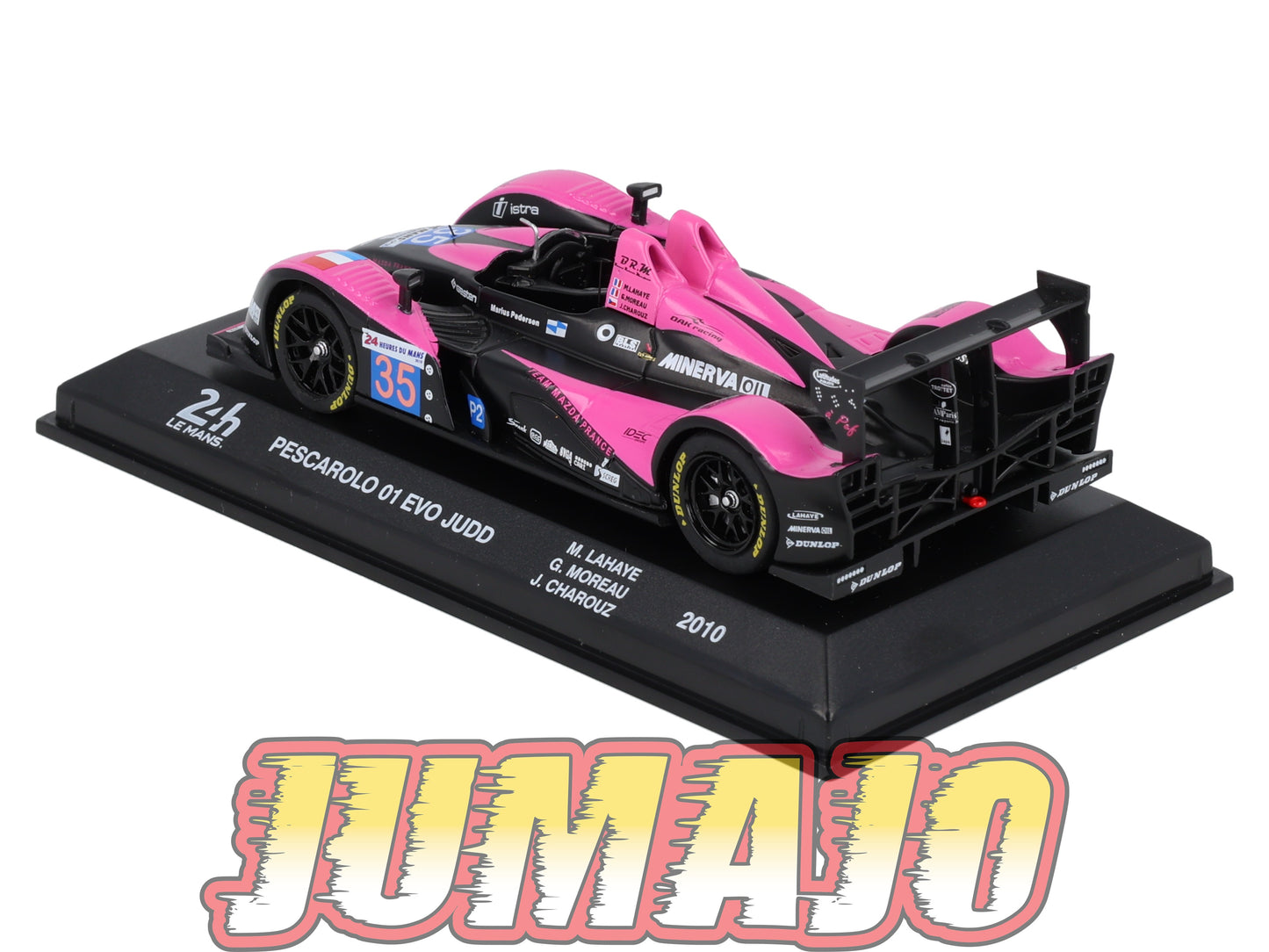 24H279 Voiture 1/43 24 Heures Mans IXO PESCAROLO 01 EVO Judd #35 2010 Lahaye