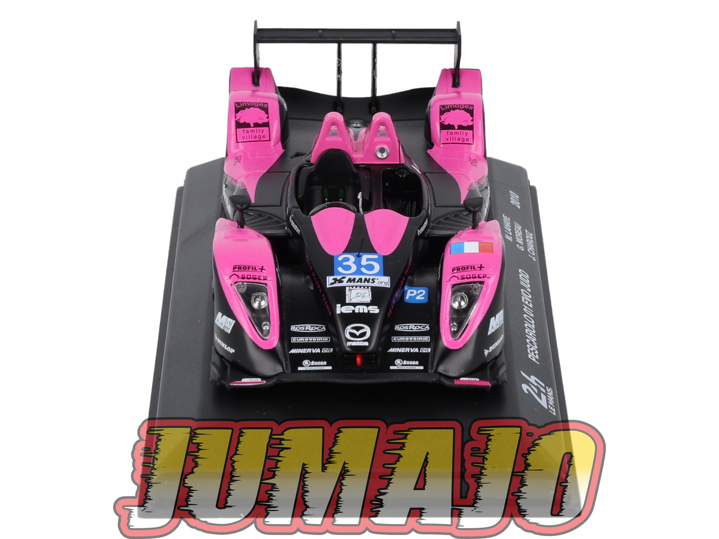 24H279 Voiture 1/43 24 Heures Mans IXO PESCAROLO 01 EVO Judd #35 2010 Lahaye