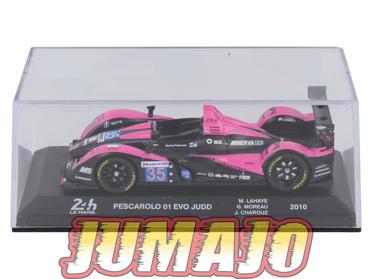 24H279 Voiture 1/43 24 Heures Mans IXO PESCAROLO 01 EVO Judd #35 2010 Lahaye