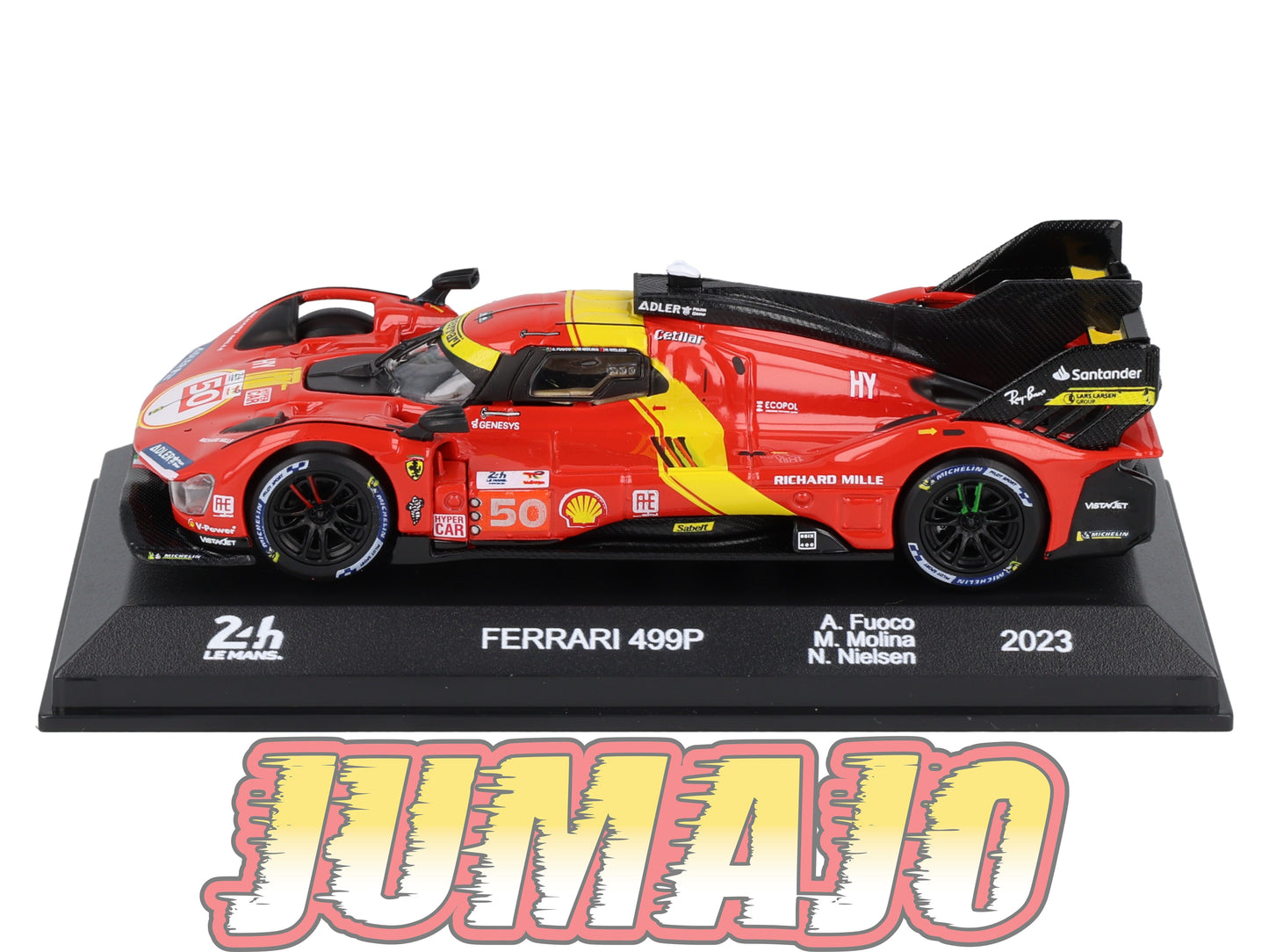 24H281 Voiture 1/43 24 Heures Mans IXO FERRARI 499P #50 2023 Fuoco