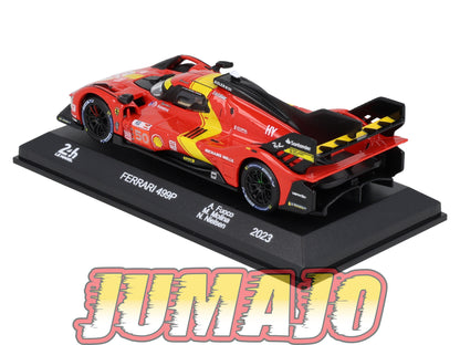 24H281 Voiture 1/43 24 Heures Mans IXO FERRARI 499P #50 2023 Fuoco
