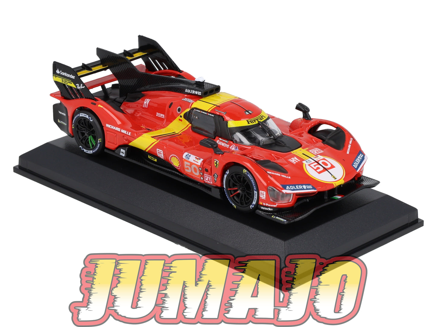 24H281 Voiture 1/43 24 Heures Mans IXO FERRARI 499P #50 2023 Fuoco