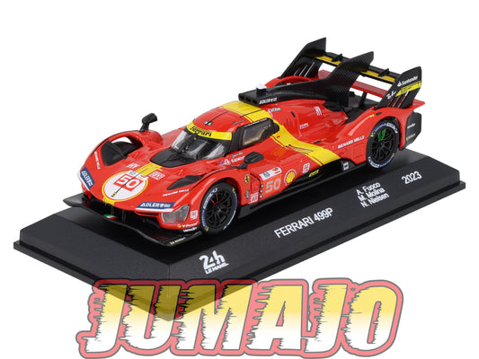 24H281 Voiture 1/43 24 Heures Mans IXO FERRARI 499P #50 2023 Fuoco