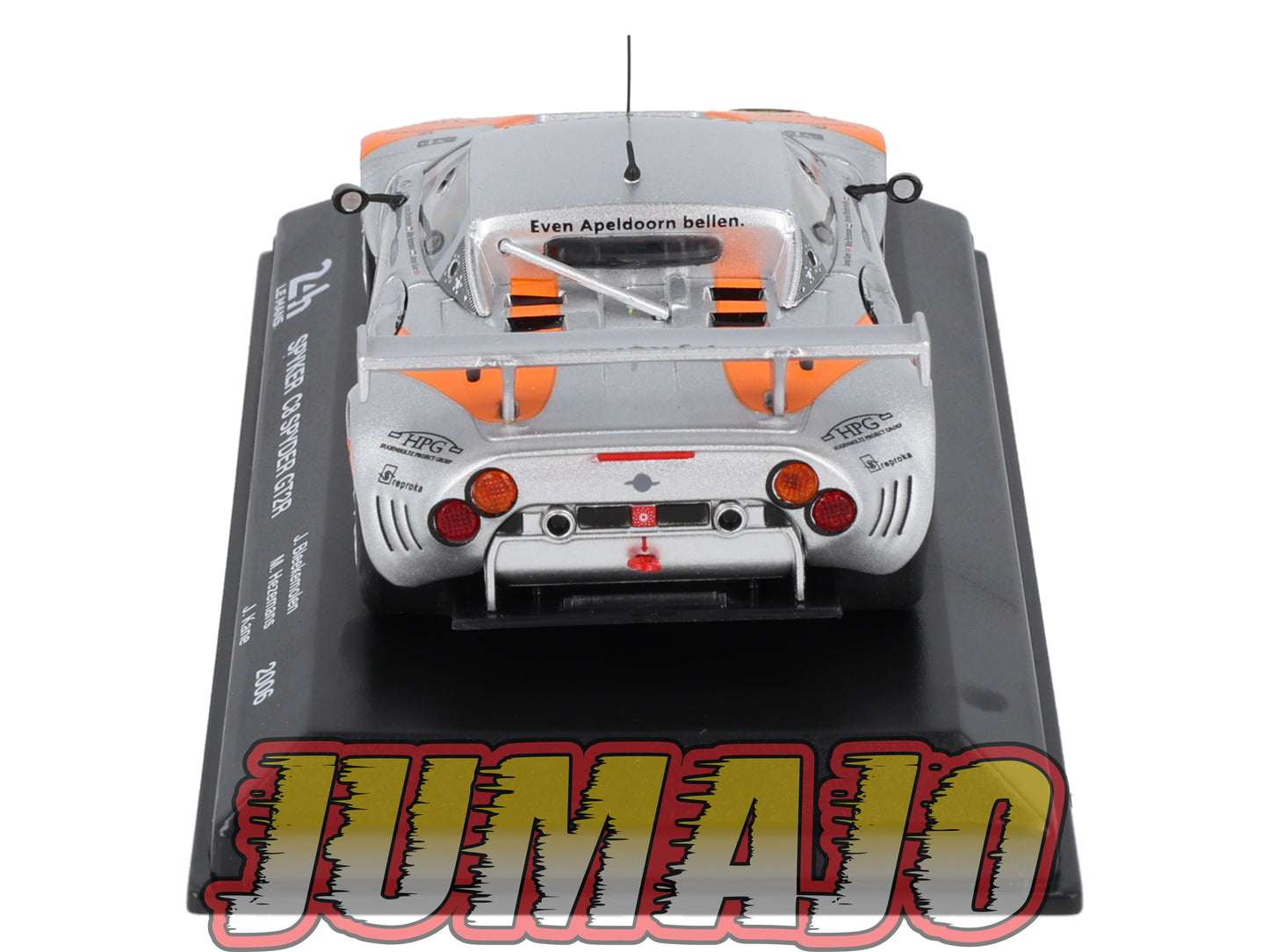 24H282 Voiture 1/43 24 Heures Mans IXO SPYKER C8 SPYDER GT2R #86 2006 Bleekemolen