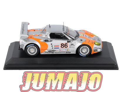 24H282 Voiture 1/43 24 Heures Mans IXO SPYKER C8 SPYDER GT2R #86 2006 Bleekemolen
