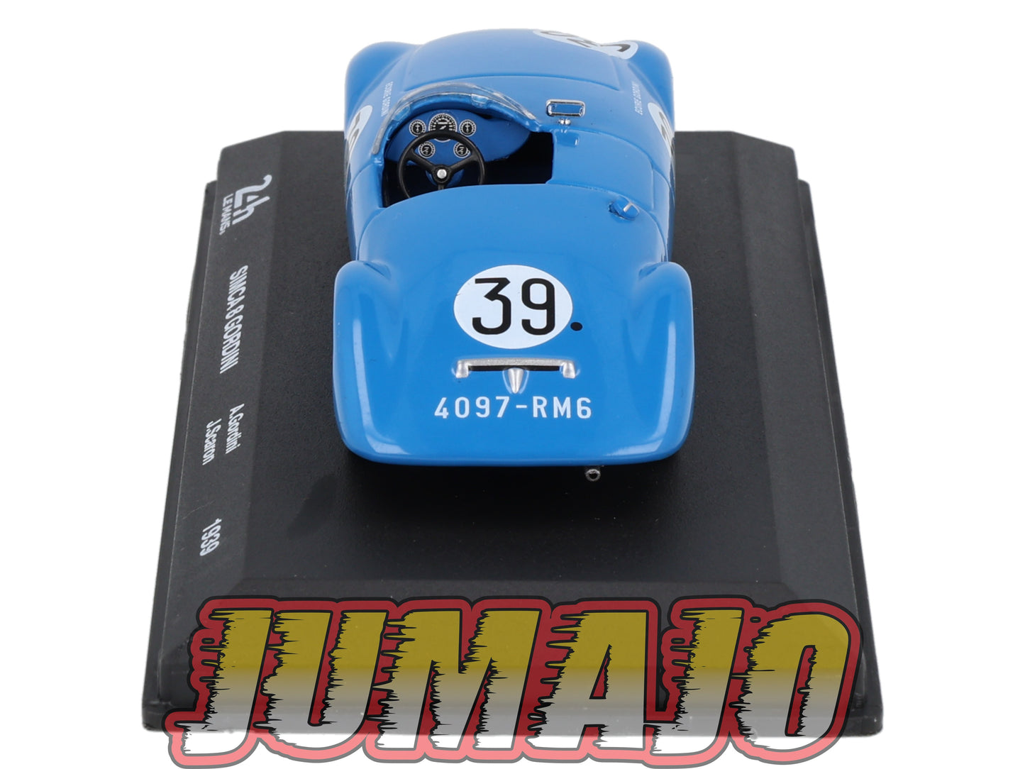 24H283 Voiture 1/43 24 Heures Mans IXO SIMCA 8 Gordini #39 1939 A Gordini