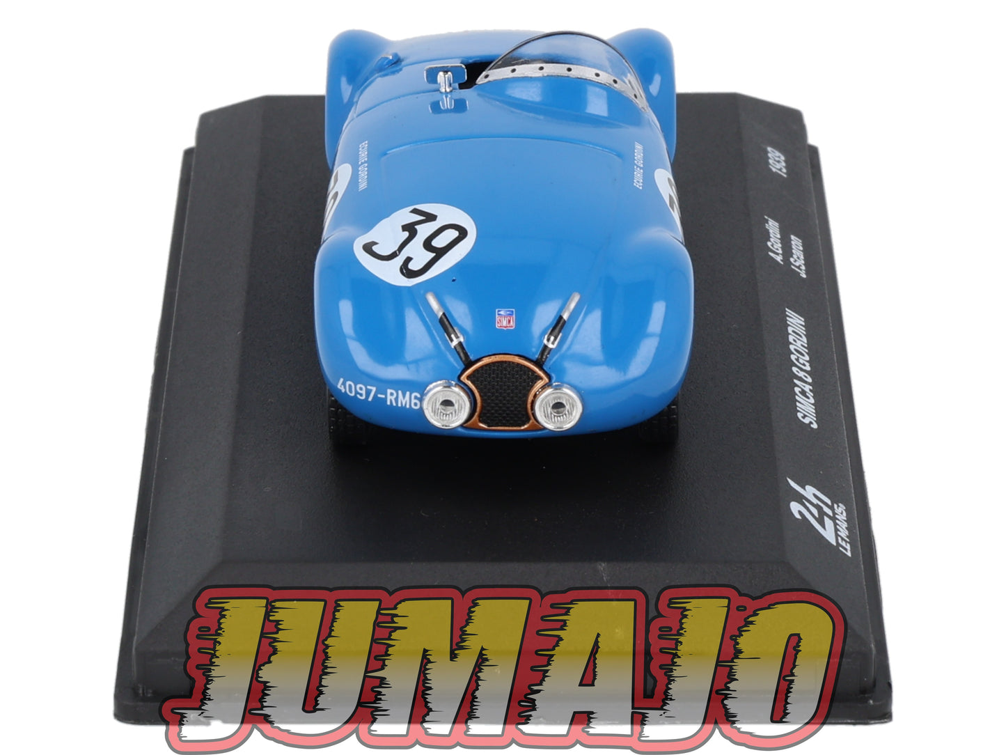 24H283 Voiture 1/43 24 Heures Mans IXO SIMCA 8 Gordini #39 1939 A Gordini