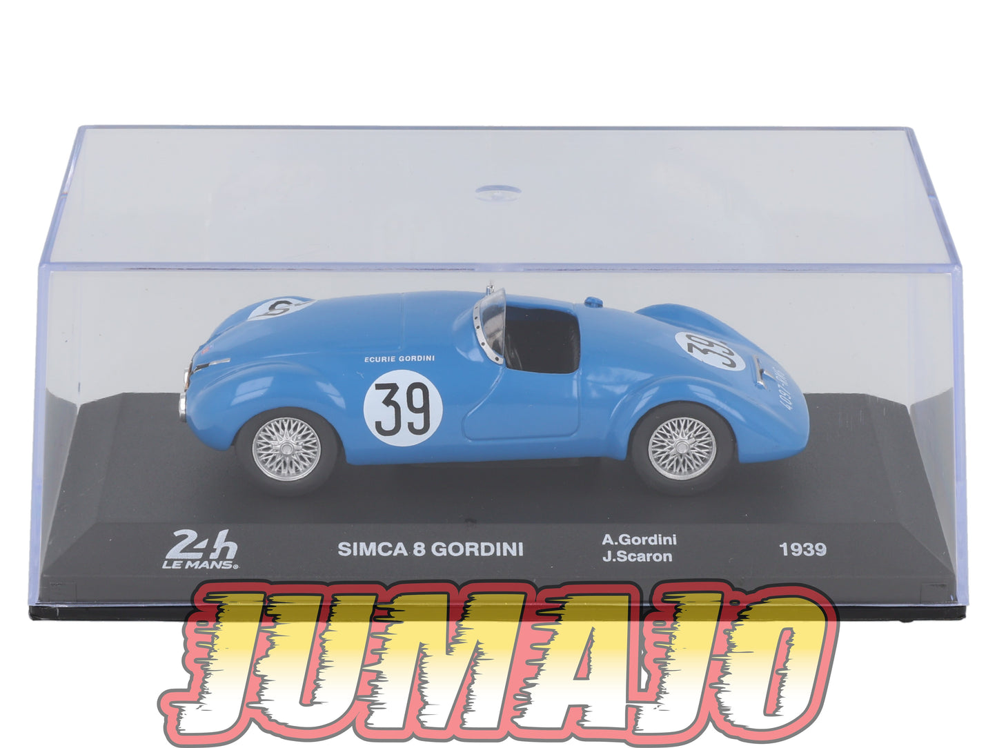 24H283 Voiture 1/43 24 Heures Mans IXO SIMCA 8 Gordini #39 1939 A Gordini