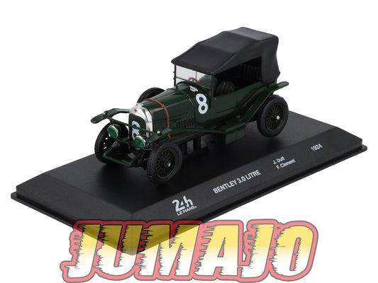 24H285 Voiture 1/43 24 Heures Mans IXO BENTLEY 3.0 LITRE Winner #8 1924 J Duff