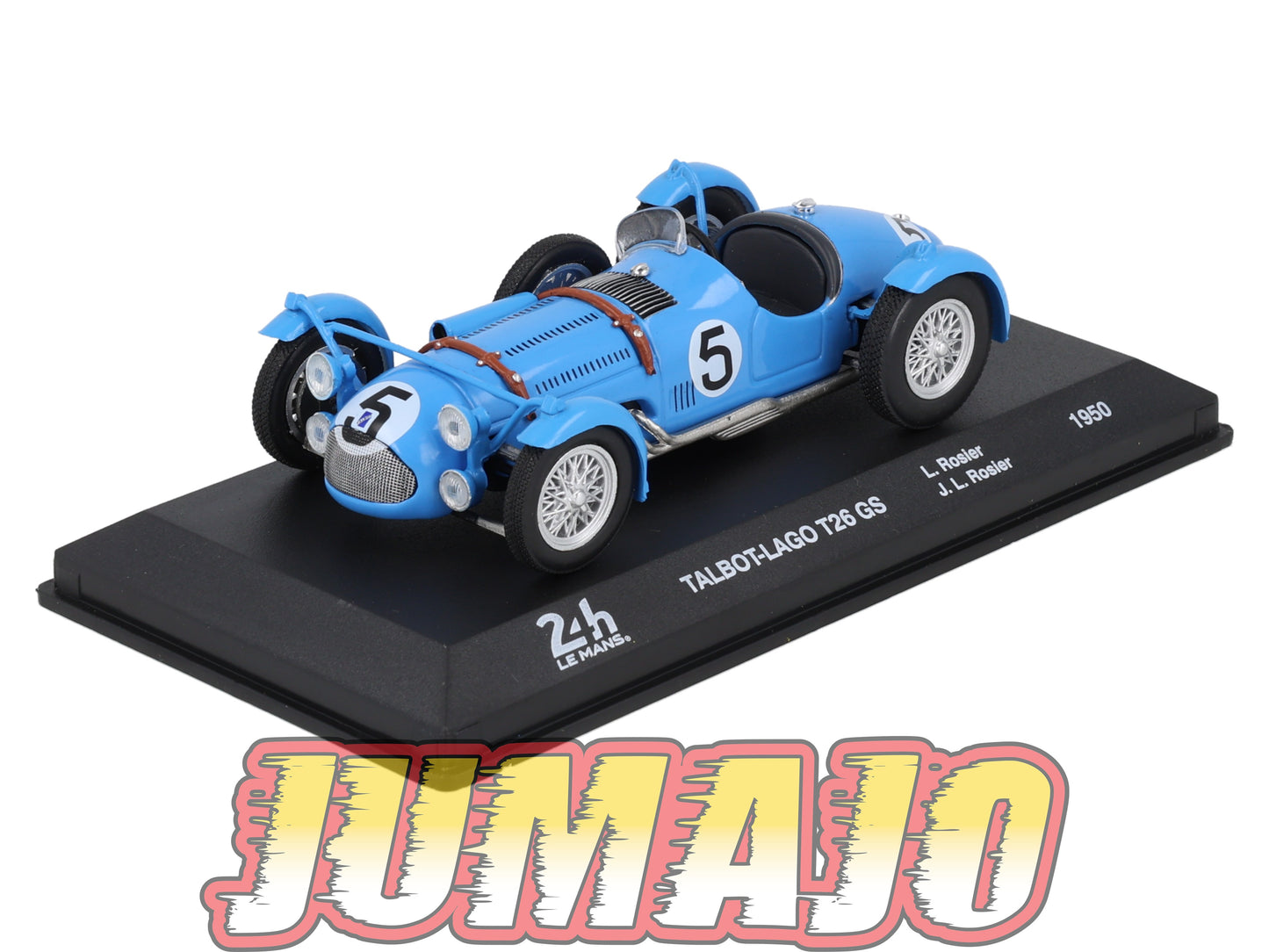 24H286 Voiture 1/43 24 Heures Mans IXO TALBOT LAGO T26 GS WINNER #5 1950 L Rosier
