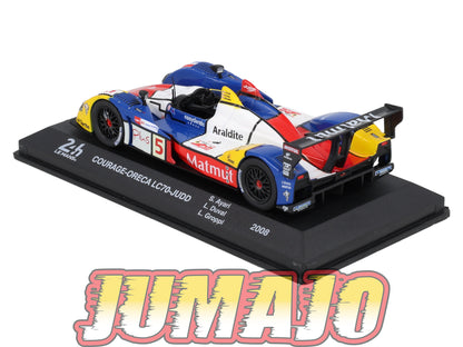 24H287 Voiture 1/43 24 Heures Mans IXO COURAGE ORECA LC70 JUDD 2008 S Ayari #5